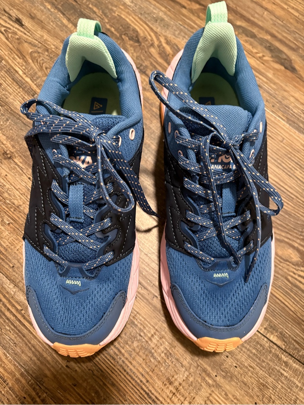 Hoka Anacapa Breeze Low Sneakers Women’s $120.00 Size 8 Foggy Night/Pale Rose - Picture 2 of 10